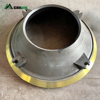 Repuestos de Alta Calidad para Trituradora de Cono Telsmith SBS SBX 24S 36S 36FC 52 SBS, Molde Cóncavo para Minería de Minerales, Certificado ISO9001
