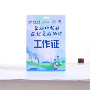 저렴한 맞춤형 디자인 펀치 홀 스마트 RFID 칩 이벤트 배지 VIP 패스 <span class=keywords><strong>ID</strong></span> 카드 끈 - Product Image 2