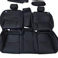 Housses de siège sur mesure pour F30, en cuir NAPA souple et durable, texture premium pour voitures de luxe, toutes saisons, garantie 1 an