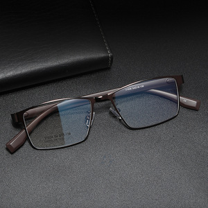 Monturas de Gafas para Hombre Danyang, Montura Completa, Forma Cuadrada, Anti-Reflejantes, Lentes de Plástico 31028 - Product Image 1