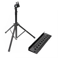GL-D8 Nouveau design, support de partition en métal premium, flexible et réglable en hauteur, avec sac de transport, pour performance