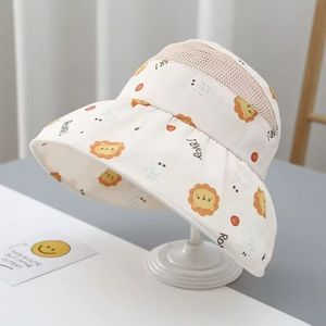 Baby Bucket Hat Uv Protection Boys Cap Children Panama Outdoor Beach