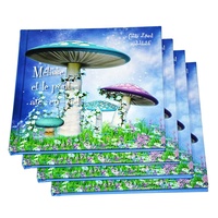 Libro Infantil Personalizado con Ilustraciones, Tapa Dura, Impresión a Todo Color, Papel con Revestimiento Brillante, Encuadernación Cosida, Impresión en Cartón