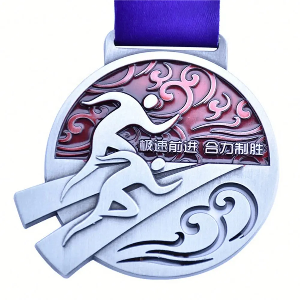 Meihan — médaille en fil sculpté, Design Antique