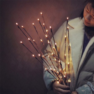 Led <strong>Branch</strong> <strong>Lights</strong> Vase Filler Willow Tree Artificial Twig <strong>Light</strong> for Bedroom Wall Home Christmas Decoration <strong>Lighted</strong> <strong>Branches</strong> Lamp - Product Image 4
