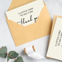 Lot de 25 enveloppes de cartes de remerciement de 350GSM pour les fêtes de fin d'année des enseignants, impression en carton pour fêtes de fin d'année.
