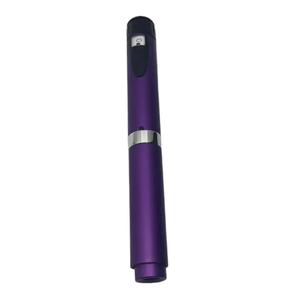 V1 80IU Durable Reusable Glass Skin Care Cream <b>Pen</b> | 3ml Capacity | Aluminum Cap Logo Printing | Includes <b>Pen</b> - Product Image 3