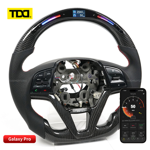 Volant en carbone TDD LED pour Hyundai Genesis Coupé 2010-2016 - Product Image 3