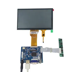 Oem Rgb 7 Inch 800*480 Sunlight Readable 500/1000nits 7 Inches Capacitive Touch Panel 7 Inch Hd Tft Lcd Module With Board