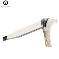 Monture de lunettes en acétate coloré, monture optique classique tendance de qualité supérieure, lunettes carrées souples unisexes, OEM ODM