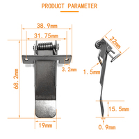 Avec support Downlight Strong Spring Clip 98mm Extended Plafonnier Fixe Torsion Spring Factory Wholesale Lighting Spring Clip