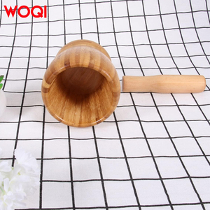 Wooqi-עשוי מרגמה טבעית קטנה, כלי לעטוף עבור שחיקה תבלינים - Product Image 6