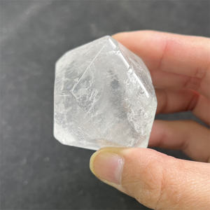 Cristal de quartz naturel poli, polyèdre énergétique pour la guérison, vente chaude - Product Image 1