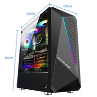 En gros Meilleur Core i5/GTX750 carte graphique/4GB RAM /128GB Personnalisé Prédéfinis Gaming Pc i7
