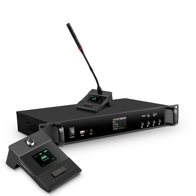 Digital Audio System with Microphone Video Capabilities for Conference Rooms