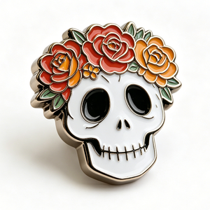 All Saints' Day Black Cat Graveyard Hard Enamel Metal <b>Pin</b> Halloween Souvenirs Irregular Shape Silver Plated Zinc Alloy - Product Image 3