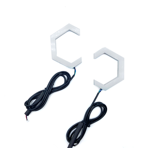 Contrôleur de poursuite de couleurs ADT RGBW pour feux LED Angel Eyes, étanche IP68, pour 70mm 80mm, double couleur blanc/ambre, ajustement universel - Product Image 2