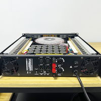 2U Profesyonel Güç Amplifikatörü 1200W 2-kanallı H Sınıfı Ses Kalitesine Sahiptir ve Sahne ve Karaoke Kullanımı İçin Uygundur.