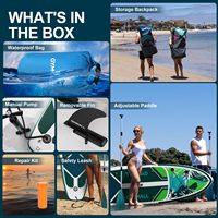Planche de paddle gonflable FBSPORT (entrepôt UE) - Planche de SUP gonflable pour le surf