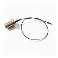 Câble coaxial Aurora Yu N-Female vers Mini U.F.L Pigtail, 1 conducteur, cuivre toronné 1,13 mm, faible perte, pour routeur WiFi et antenne