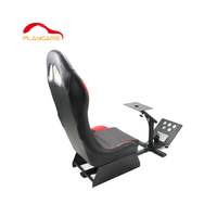 Siège de course de simulation de conduite de voiture avec logo personnalisé, siège de course de voiture pour Thrustmaster T150RS T300RS T3PA