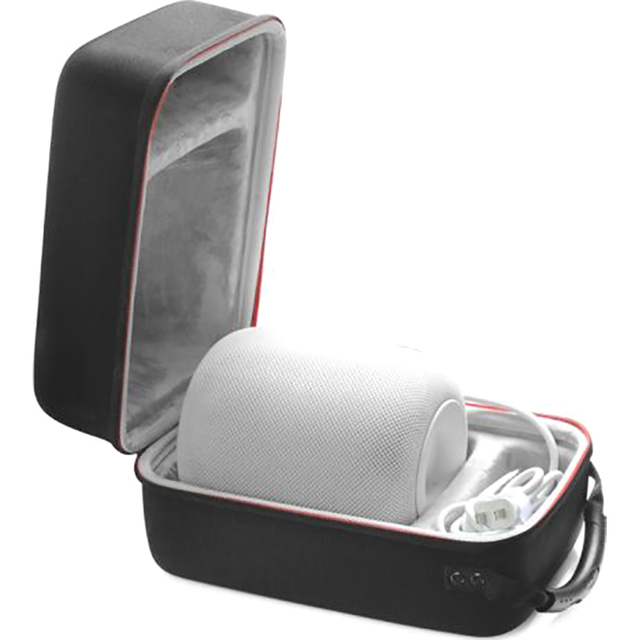 Factory Custom Shockproof Travel Zipper EVA Carrying Mini Speaker Case for HomePod