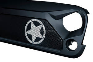 Design personalizado Front Center Mesh Bumper <span class=keywords><strong>Grille</strong></span> para Jeep Wrangler <span class=keywords><strong>JK</strong></span> Avengers 2007-2018 - Product Image 4
