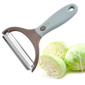 ที่ปอกผักแบบมืออาชีพ 3-in-1 ใบมีดสแตนเลส ที่ขูดผักแบบจูเลียน ที่หั่นผักอเนกประสงค์ ที่ปอกเปลือกพลาสติกอเนกประสงค์ - Product Image 5