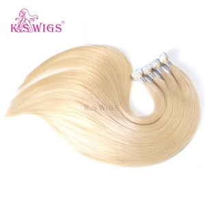 Extensiones de Cabello Remy Chino 100% al por Mayor, Mini Cinta Adhesiva, Cutícula Alineada, Doble Trama, Sin Caída, Color Claro, Cabello Liso Natural - Product Image 2