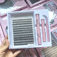 Usine de cils, ventes du Black Friday, cils en grappes DIY, faux cils, cils en grappes, vente en gros de cils