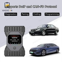 트럭브라더 T6 XENTRY - 벤츠 진단 도구 CANFD/DoIP/CAN FD/Dolp 프로토콜 SD C6 지원 OBD/USB 인터페이스 2025 신제품