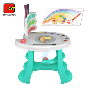 Оптовая продажа, интеллектуальные игрушки для рисования, обучающий стол для рисования с проекцией, доска для рисования для детей - Product Image 2