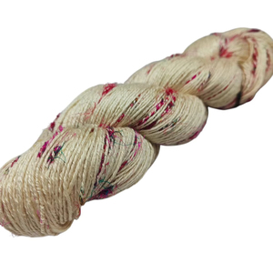 Fil de soie filé de mûrier pur 100% soie pour la couture crochet tricot tissage broderie Ropemaking Production brute Textiles - Product Image 4