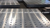 Nouvelle table de soudage universelle 3D en acier, plateforme de fabrication légère multifonctionnelle, taille personnalisée, établi portable