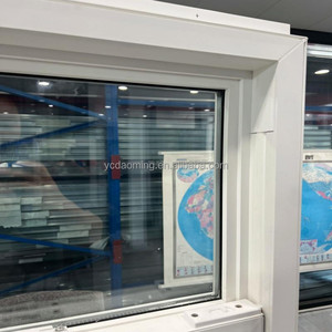 Ventanas Corredizas Modernas de PVC, Ventanas Arqueadas de Vidrio Simple/Doble, Rejillas para Cocina y Baño, Apertura Horizontal, Aislamiento Acústico - Product Image 6
