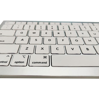 Teclado inalámbrico Bluetooth portátil con diseño personalizado OEM de EE. UU. Para Apple Ipad Android Tablet para oficina para estudio