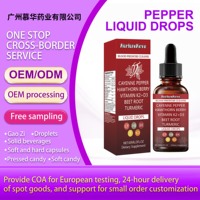 Complément alimentaire liquide au poivre, vente chaude à l'exportation transfrontalière, 60 ml, vente directe d'usine, OEM