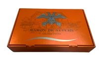 Boîte cadeau pliante en papier kraft pour 6 bouteilles de vin avec logo personnalisé, doublure en éponge, fermeture magnétique, emballage jetable