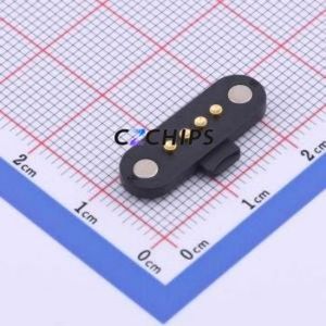 YZ92015035T-04025-01 Pogo Pin Connector Connector Magnetic Pogo Pin Female Connector 4P 2.5mm 3.5mm - Product Image 1