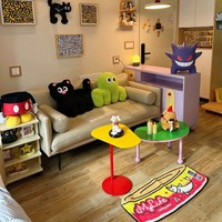 Mesa Auxiliar de Centro Convertible de Hierro Antiguo de Diseño Danés, Pequeña, de Lujo, Estilo Nórdico Moderno, Mueble Móvil para Sala de Estar