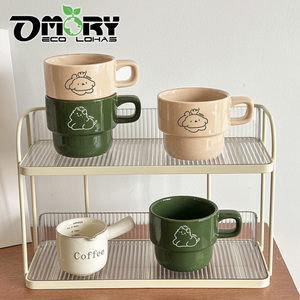 Mug en céramique OMORY 270ML de marque taïwanaise fiable, design original, tons terreux, pour le bureau, la maison, le café - Product Image 6