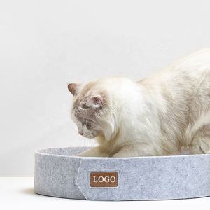 Kustom Logo <span class=keywords><strong>Cat</strong></span> Scratcher dengan merasa penutup tepi tahan lama menggaruk papan pribadi pohon kucing & Scratcher - Product Image 4