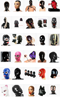 Combinaison Zentai/Catsuit gonflable en latex grande taille pour partenaire intime avec capuche, masque pour les yeux et embout buccal pour usage d'horreur masculine