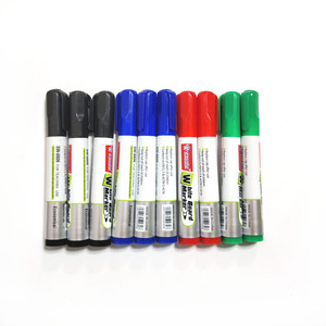SW-8806 Whiteboard Marker 10 Pcs Teaching Use Black Blue <b>Red</b> Ink Erasable Whiteboard Writing Marker - Product Image 4