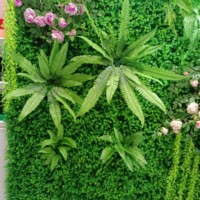 Plantes artificielles suspendues au plafond, 7 branches, fausses feuilles de fougères persanes tropicales, en tissu PE, pour décoration de bureau