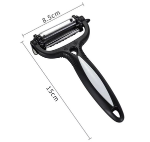 Creative 3-in-1 multifunctional 360-degree rotating potato peeler <b>vegetable</b> chip gadget - Product Image 5