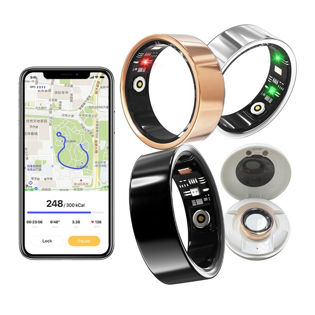 Smart Ring Wearable Tech Technology Open Source Custom Anillo Inteligente Stress Temp Spo2 Hrv Sleep Vital Health Smart Ring