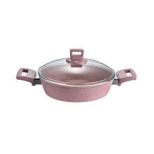 Set di Pentole Antiaderenti OEM di Alta Qualità con Base Spessa in Alluminio Forgiato, Varie Dimensioni, per Cucinare e Preparare Zuppe - Product Image 4