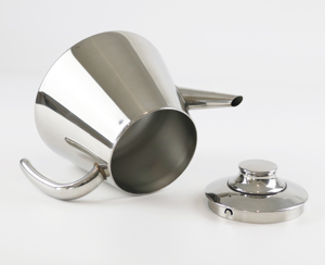 Bán buôn cảm ứng Nồi thép không gỉ tinh tế ấm trà với Infuser đôi tường bóng bạc Tea Pot - Product Image 4