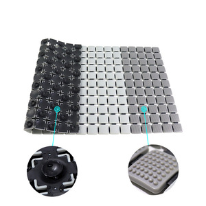Tapis <span class=keywords><strong>de</strong></span> <span class=keywords><strong>douche</strong></span> antidérapant en TPE élastique avec trous <span class=keywords><strong>de</strong></span> drainage creux, ventouses, imperméable, anti-moisissure, pour salle <span class=keywords><strong>de</strong></span> bain familiale - Product Image 4